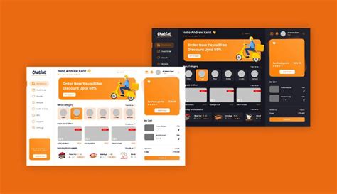 Food Delivery Dashoard Figma Website Template Ui4free