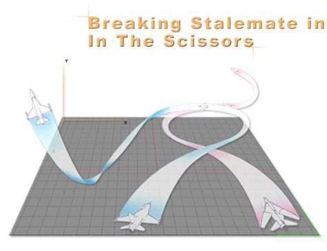 Breaking Stalemate In The Scissors