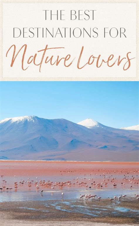 The Best Destinations for Nature Lovers • The Blonde Abroad