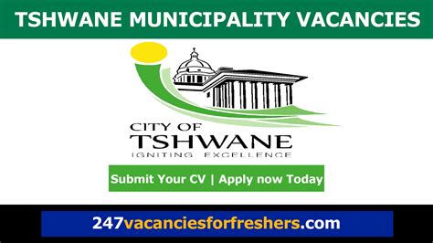 Tshwane Municipality Vacancies Online Application 2024