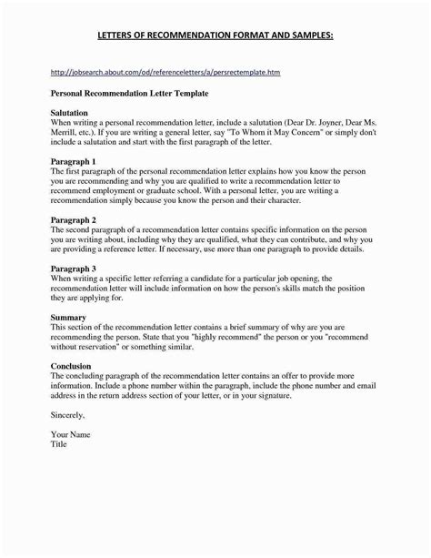 Bullet Points For Letter Of Recommendation • Invitation Template Ideas