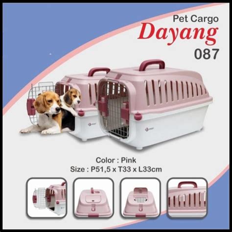 Jual Pet Cargo Pet Carier Dayang M Medium Kandang Shopee Indonesia