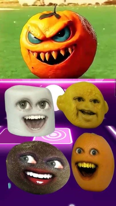 Annoying Orange 🆚 Marshmallow Coffin Dance Cover Tiles Hop 876 Shorts