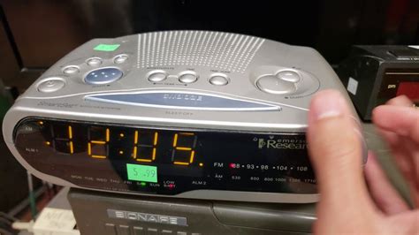 Emerson Smartset Clock Radio Instructions