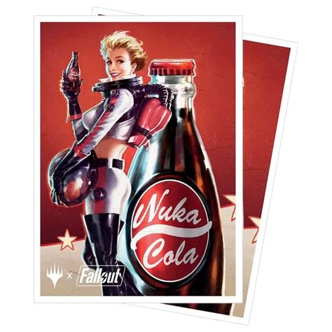 Fallout Nuka Cola Apex Deck Protector Sleeves For Magic Pack