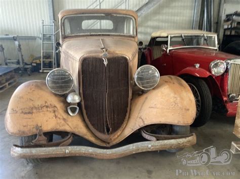 Car Ford Tudor Sedan 1933 For Sale PreWarCar