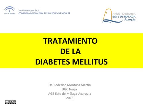 Tratamiento De La Diabetes Mellitus By Formacionaxarquia