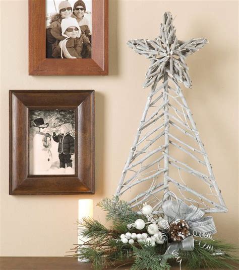 Twig Tree With Twig Star Top Joann Jo Ann Stick Christmas Tree