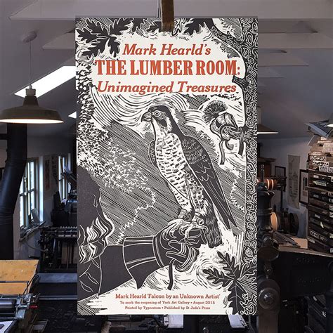 Mark Hearld’s The Lumber Room Letterpress Poster - Typoretum