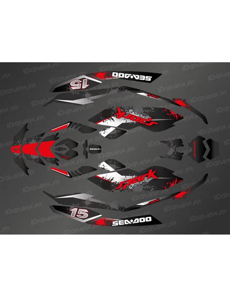 Kit décoration 100 Perso pour Seadoo GTI