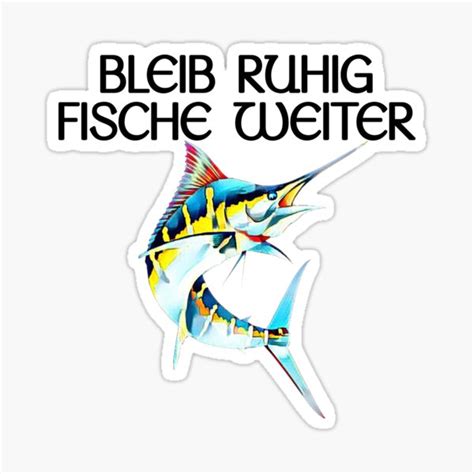 Fisch Sticker By Saadun Redbubble