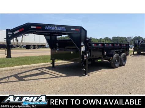 2024 Load Trail DG 83 X 14 Tandem Axle Gooseneck Low Pro Dump Trail