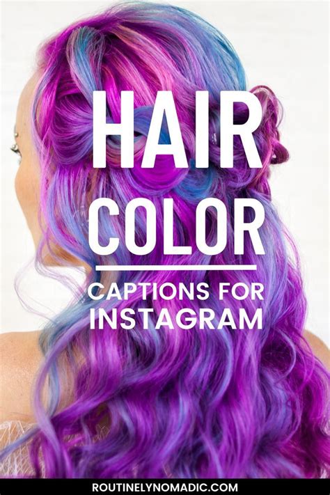 Blue Hair Color Captions For Instagram Ilsa Raquel