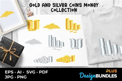 Gold And Silver Coins Money Collection