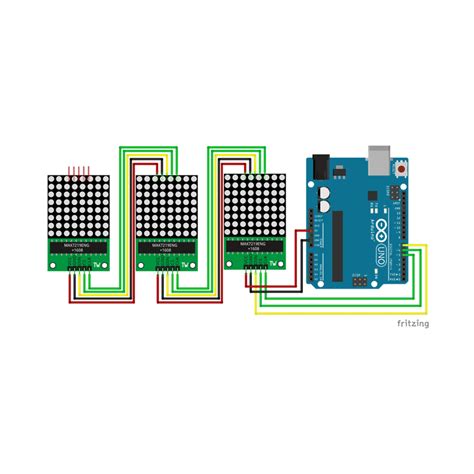 Modulo Matriz Led X Max Compatible Con Arduino