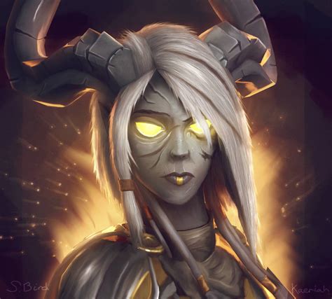 Lightforged draenei model edit thingy by Kaeriah on DeviantArt