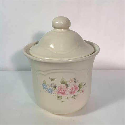 Pfaltzgraff Kitchen Pfaltzgraff Tea Rose Canister Cookie Jar Treats