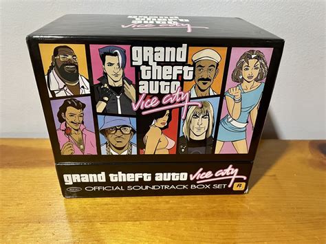 Mavin Grand Theft Auto Gta Vice City Official Soundtrack Cd Box Set