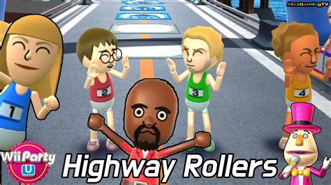 Wii Party U Highway Rollers 🎵🎵 Eng Sub Expert Com Player Gabi