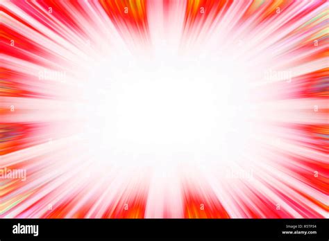 Red Starburst Explosion Border Stock Photo Alamy