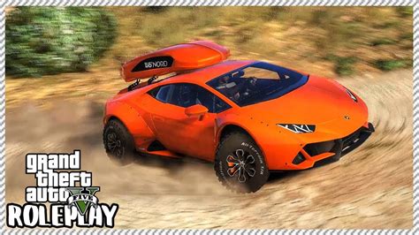 Gta Roleplay Offroad Lamborghini Huracan Evo Rally Car Redlinerp