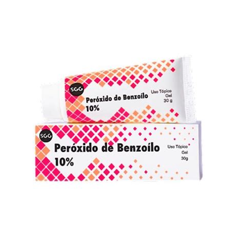 Peroxido De Benzoilo 10 Gel X 30g Sgg Farmatina La Farmacia