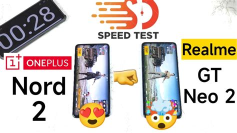 Realme Gt Neo Vs Oneplus Nord Speedtest Comparison After Android