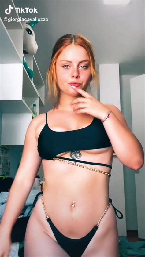 Hot Giorgia Cavalluzzo In Black Bikini Sexyfilter