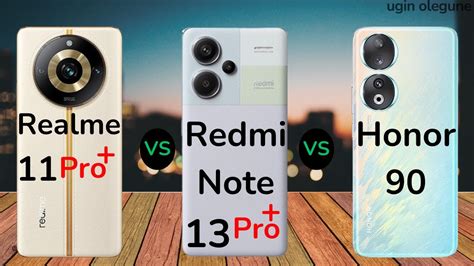 Redmi Note 13 Pro Plus Vs Honor 90 Vs Realme 11 Pro Plus Youtube