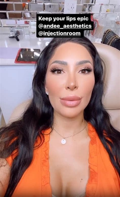 Teen Mom Farrah Abraham Shows Off Massive Pout As She Undergoes More