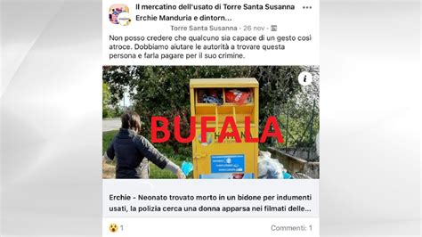 La Truffa Corre Sul Web La Bufala Del Neonato Morto