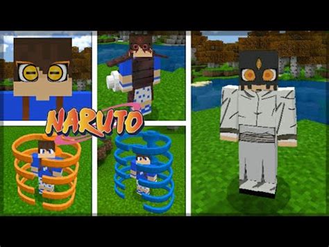 Saiuu Novo Addons De Naruto Para Minecraft Pe Naruto Awakening