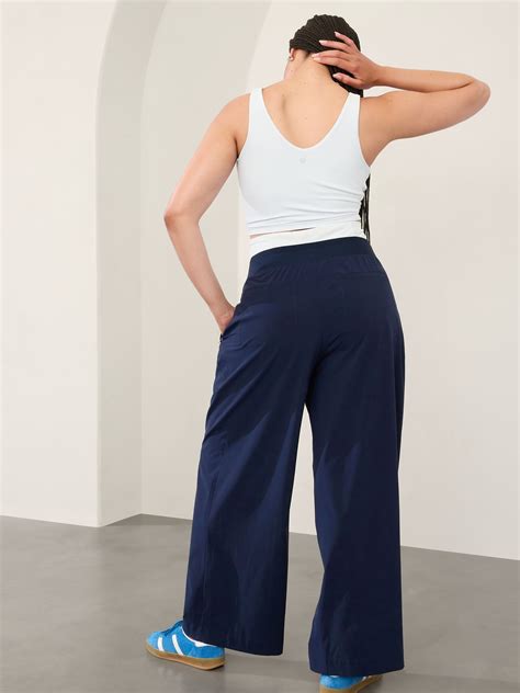 Brooklyn Heights High Rise Pleated Wide Leg Pant Athleta