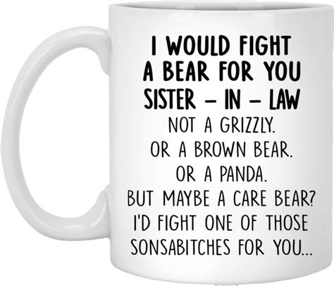 Dqg Cvt Best Sister In Law Mug Thank You For Being My