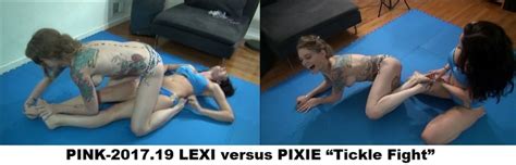 Super Action Fight Productions Clip PINK201802 TILLY McREESE Versus SUMMER MONROE Bikini