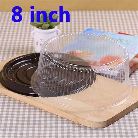 20 компл., прозрачный пластик, 6/8 дюймов, держатель для торта ...