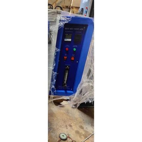 Hot Set Test Apparatus At Rs 55000 Cable Testing Instruments In New Delhi ID 27112081791