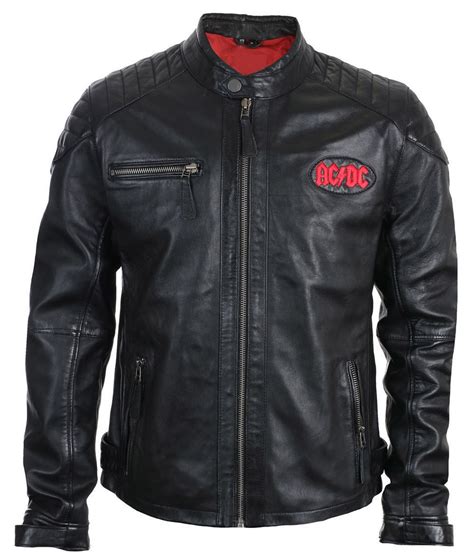 Men's ACDC Leather Jacket - Jackets Creator