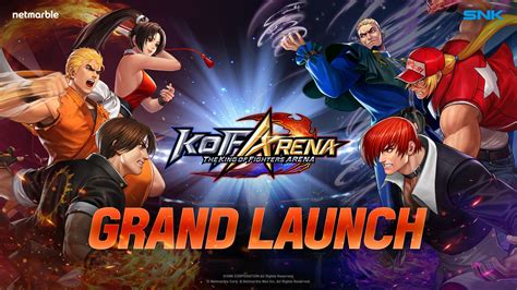 最新対戦格闘ゲーム『the King Of Fighters Arenaザ・キング・オブ・ファイターズ アリーナ』全世界事前登録者数200