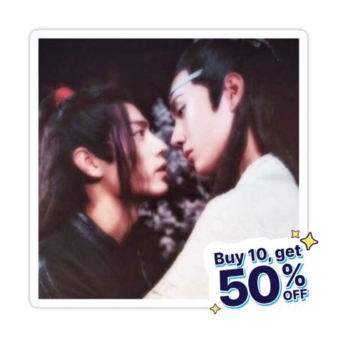 WangXian Sticker For Sale By Lanwanji Cute Gay Couples Gay Aesthetic Gay Art