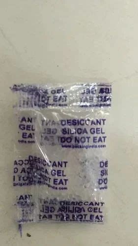 White Silica Gel Desiccant Pouch 1 Gm At Rs 1 Piece In Agra ID