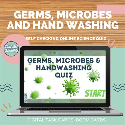 Germs Microbes Hand Washing Science Digital Boom Card Deck Made By