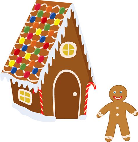 Christmas Gingerbread House Clipart Transparent PNG Clipart Clip Art