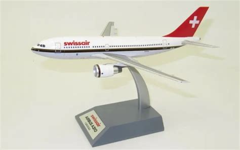 AIRBUS A310 221 SWISSAIR Rég Hb Ipa Avec Support WB MODELS B 310 HB