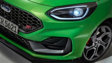 2022 Ford Fiesta ST Facelift Gains Digital Dash LED Lights More