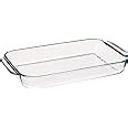 Amazon Pyrex Basics 3 Quart Glass Oblong Baking Dish Clear 8 9