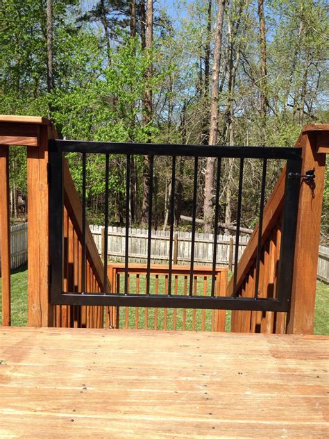 metal gates for decks Archives - Furry Folly