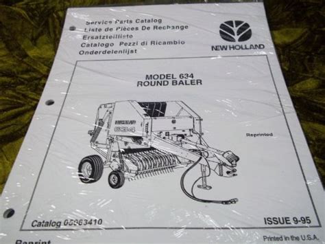 New Holland Model 634 Round Baler Oem Parts Manual New Holland Amazon