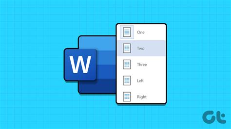 How To Create Columns In Microsoft Word Guiding Tech