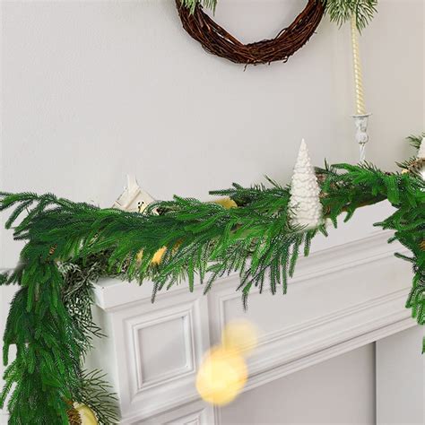 Christmas Home Decor Clearance Wivi Christmas Norfolk Pine Garland